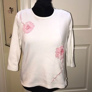 Denim & Co. 3/4 Sleeved Top